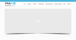 Desktop Screenshot of mahosrl.com